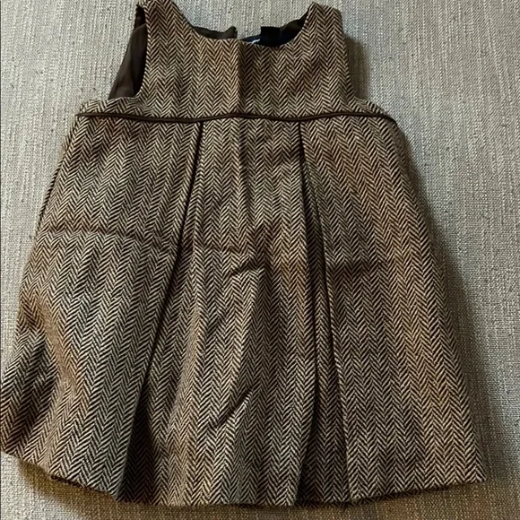 Herringbone Sleeveless Dress - Picture 1 of 4